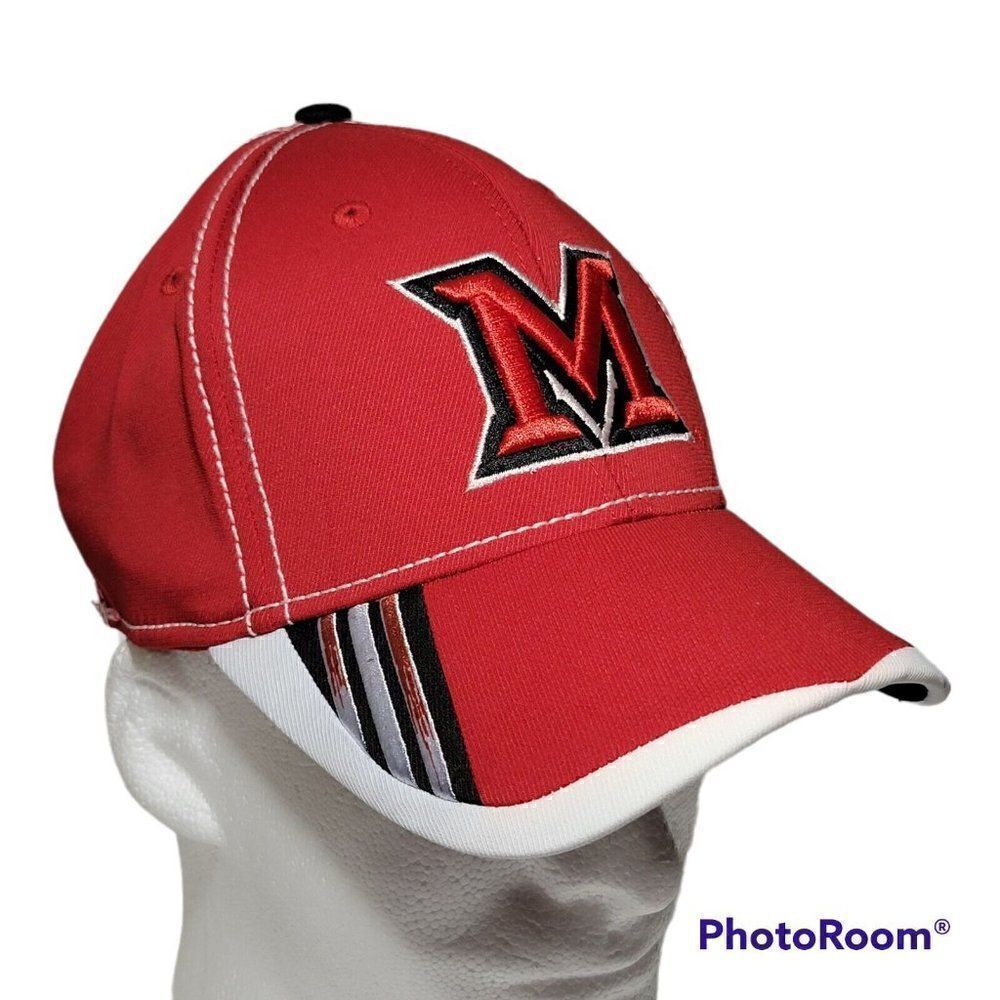 Adidas Miami Redhawks Hat Mens S/M‎